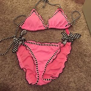 Pink Victoria's Secret bikini