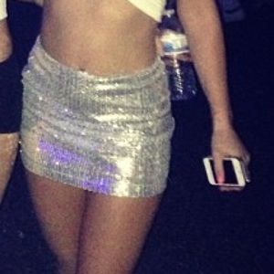 Sequenced Disco Skirt