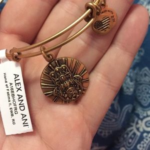 Alex and Ani hand of Fatima and cosmic balance