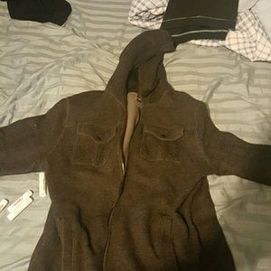 Nice looking gray Hawk hoodie