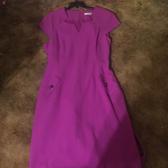 A beautiful purple dress