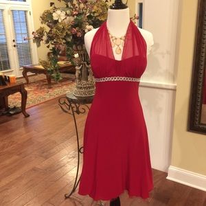 Beautiful Red evening dress size 4