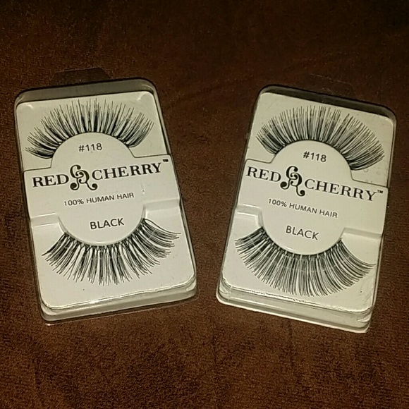 Red Cherry lashes #118 (2pairs)