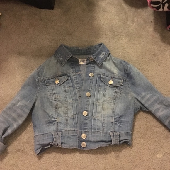 Light blue jean jacket