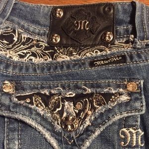 Miss Me jeans size 29x33 1/2