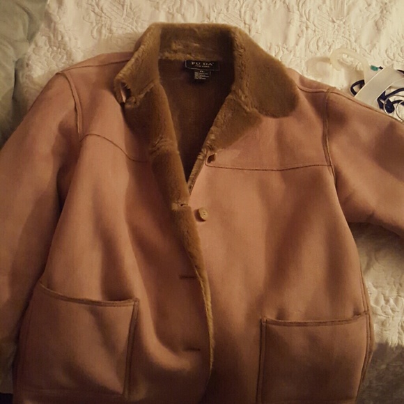 Warm fuzzy coat
