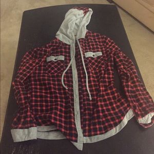 Cute plaid button-down shirt