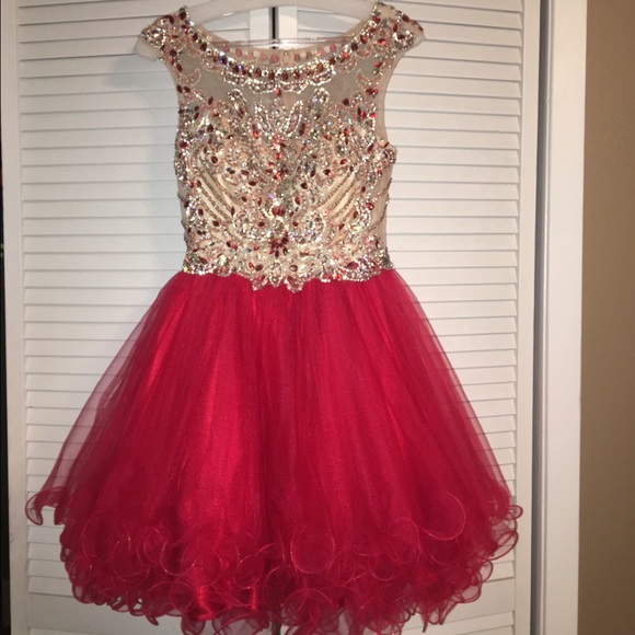 Embellished cocktail dress