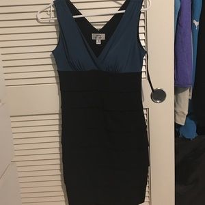 Black cocktail dress
