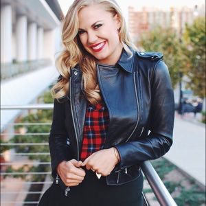 NEW Gap Leather Jacket