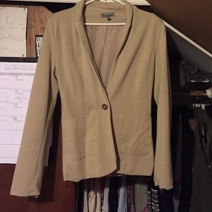 Gold sparkly blazer