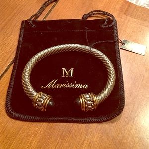 Beautiful Silver & Gold "Yurman Like" bracelet