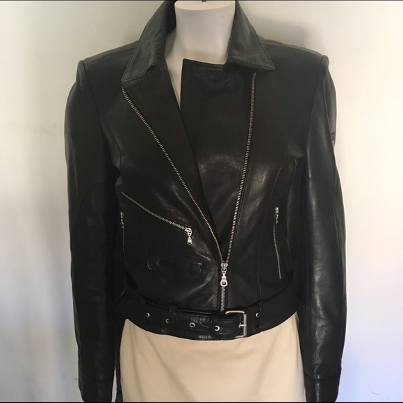 NWOT Leather Motorcycle Jacket