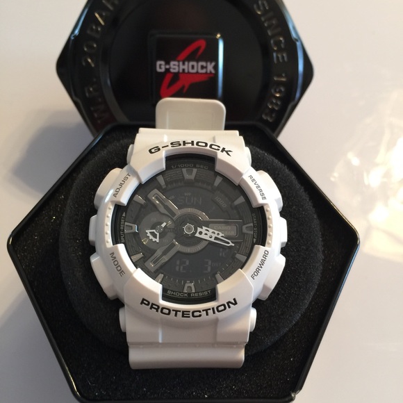 Men's G-Shock white watch