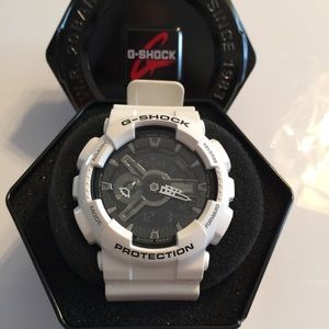 Men's G-Shock white watch