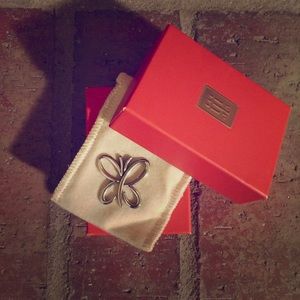 James Avery Floating Butterfly Pendant