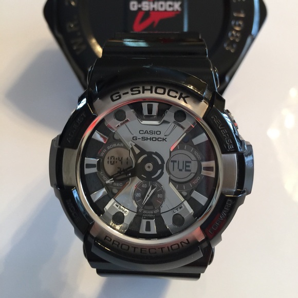 Men's black G-Shock watch