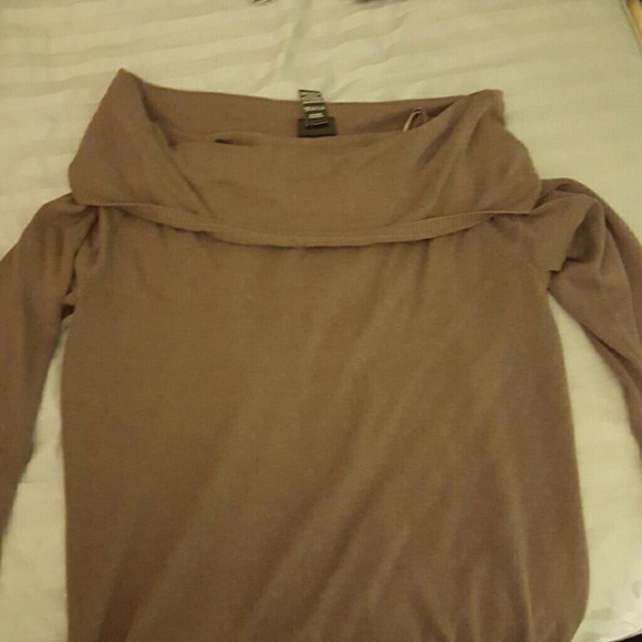 Off the shoulder sweater