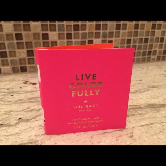 Kate spade live color fully perfume spray 1ML