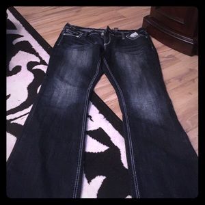Fleur de lis jeans