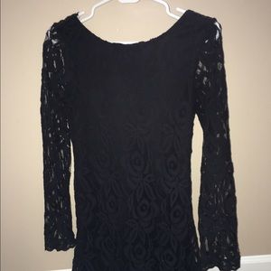 Black Lace Dress