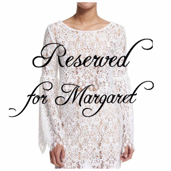 RESERVED For Love and Lemons White Lace Top