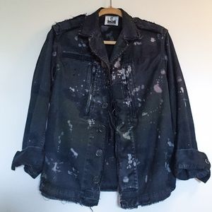 LF Distressed Army Jacket