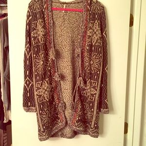 Over sized free people sweater