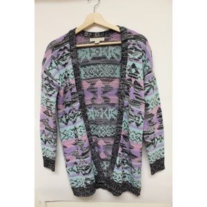 Oversized colorful sweater