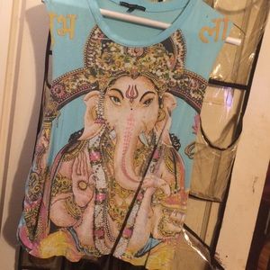Ganesha muscle tee