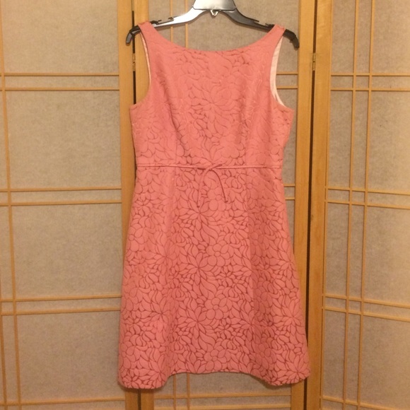 J. Crew Cotton & Silk Boatneck Dress