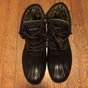 Sperry saltwater duck boots