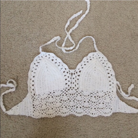 Sexy crochet crop top - Picture 4 of 4