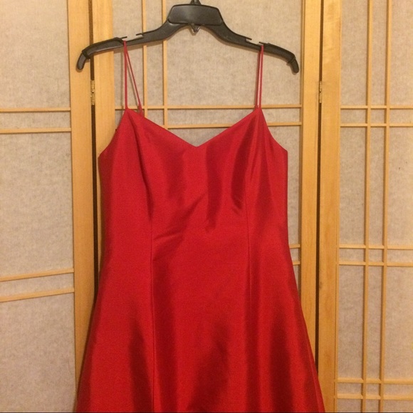 Ralph Lauren Backless Silk Gown