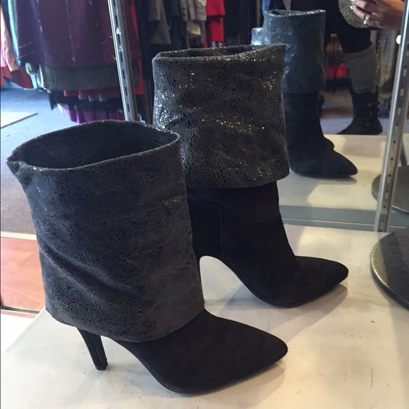 BCBG Black Bootie
