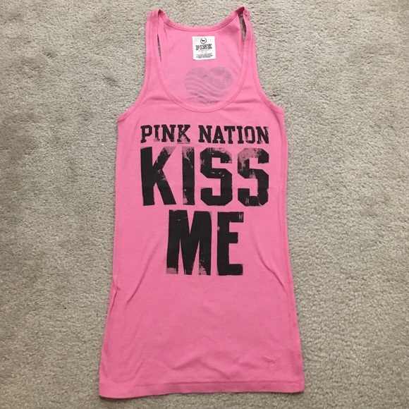 PINK Nation Kiss Me Tank