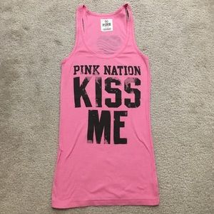 PINK Nation Kiss Me Tank