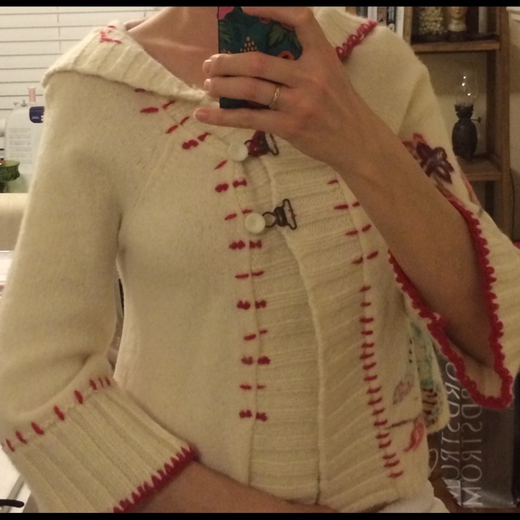 Adorable wool sweater from Anthropology