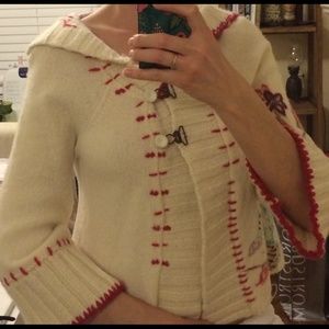 Adorable wool sweater from Anthropology