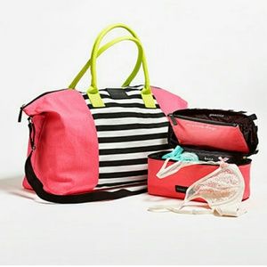 Victoria's Secret Travel Case and Getaway Bag NWT