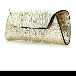 luxury women corcodile lines banquet wallet