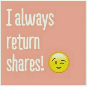 THANKS for the shares, I'll return the favor!