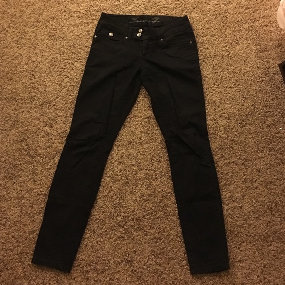 Black skinny seven jeans. Nice stretchy material!