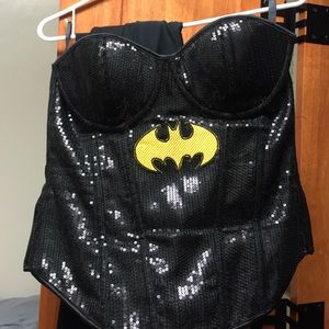 Black Batman Corset