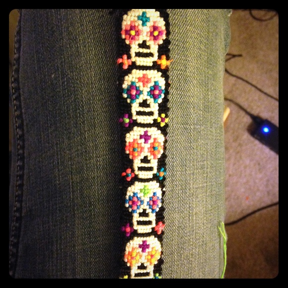 Handmade macrame friendship bracelet