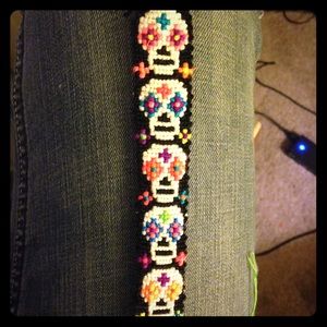 Handmade macrame friendship bracelet