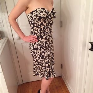 Diane Von Furstenberg strapless dress