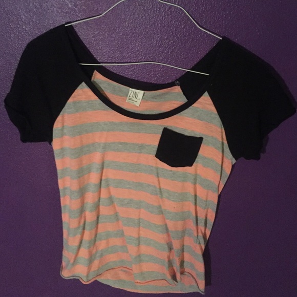 Scoop neck tee
