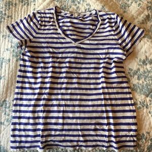 J Crew super soft striped T