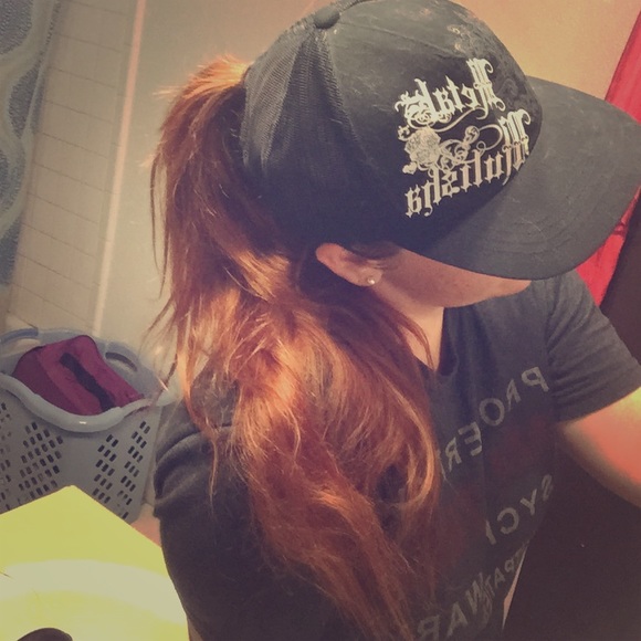 Black Metal Mulisha Trucker Hat